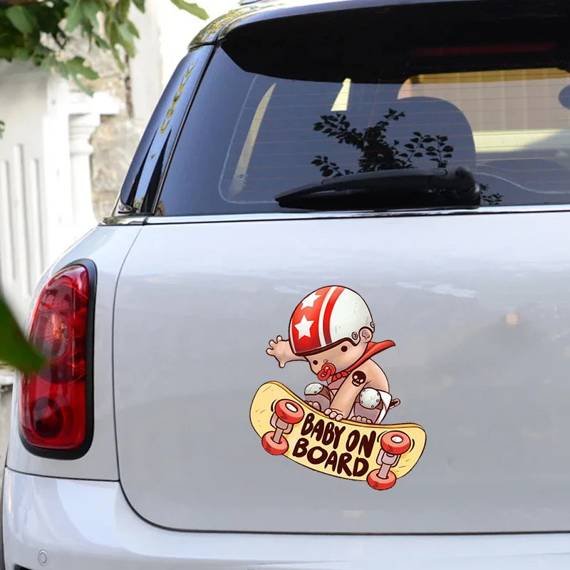 Safe Cub™ Cute Baby Safety Decal 👶🚗