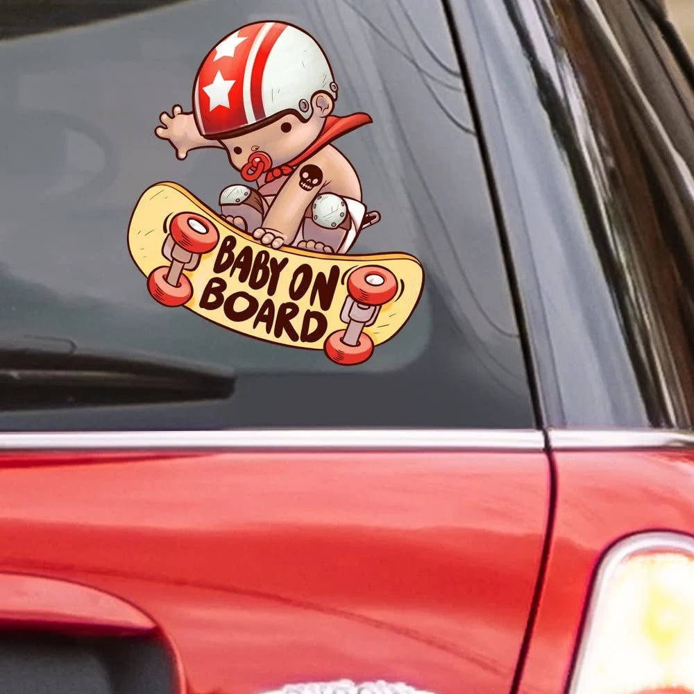 Safe Cub™ Cute Baby Safety Decal 👶🚗