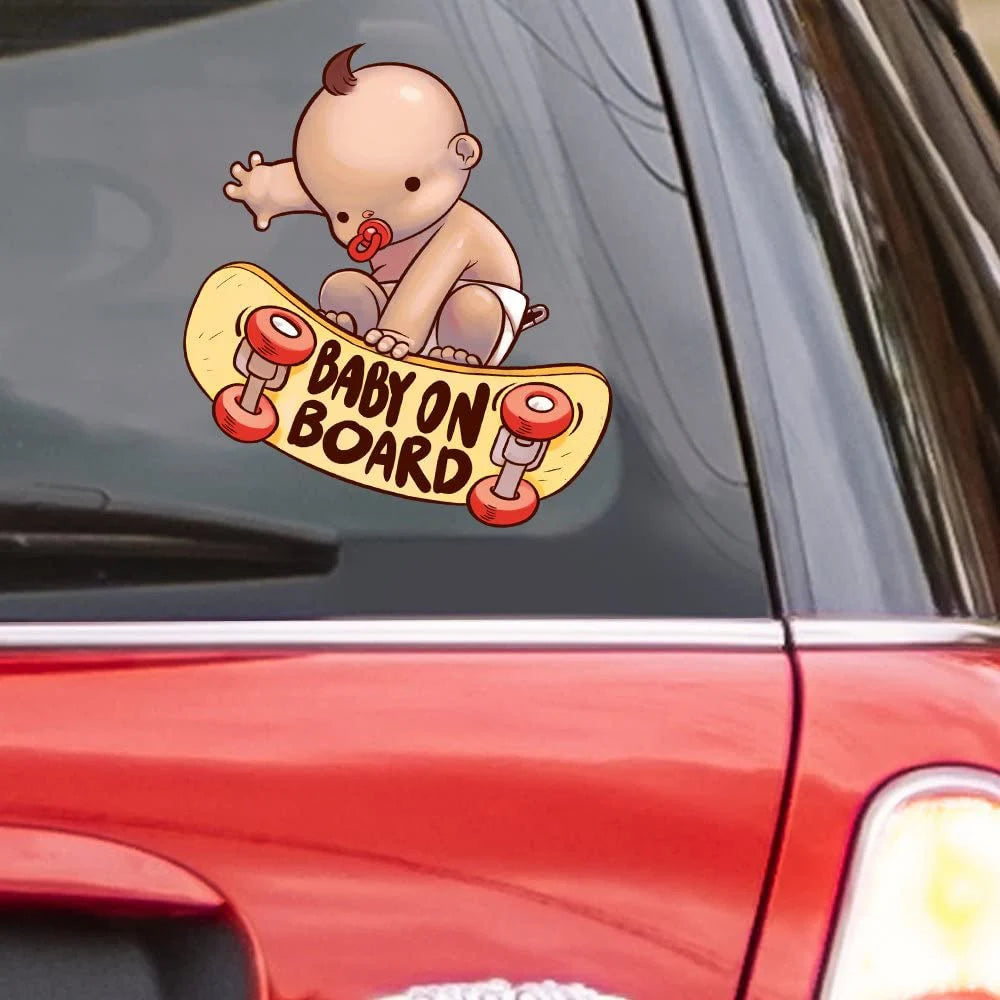 Safe Cub™ Cute Baby Safety Decal 👶🚗