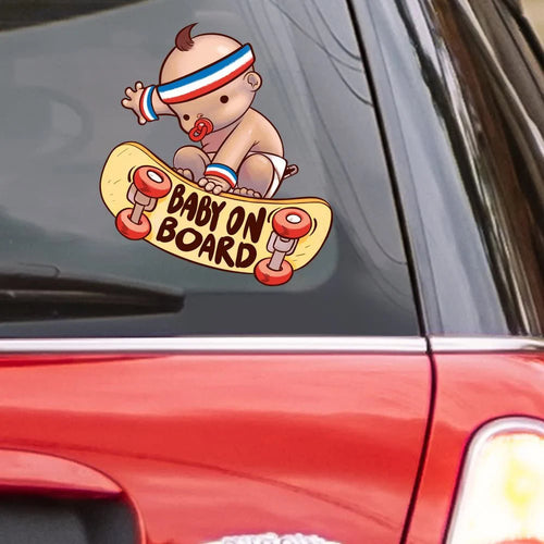 Safe Cub™ Cute Baby Safety Decal 👶🚗
