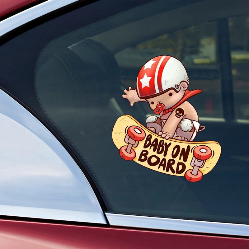 Safe Cub™ Cute Baby Safety Decal 👶🚗